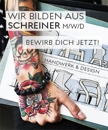 Wir bilden aus Schreiner m/w/d